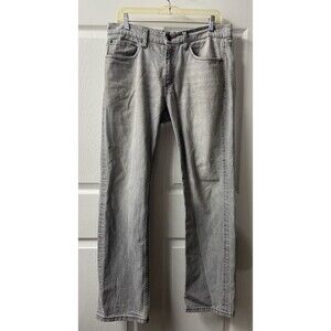 Vintage CSS Jeans Gray Mens 32 x 31 Pocket Straight Leg Denim Low Rise (32x32)
